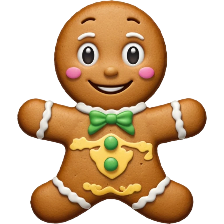 gingerbread cookie emoji