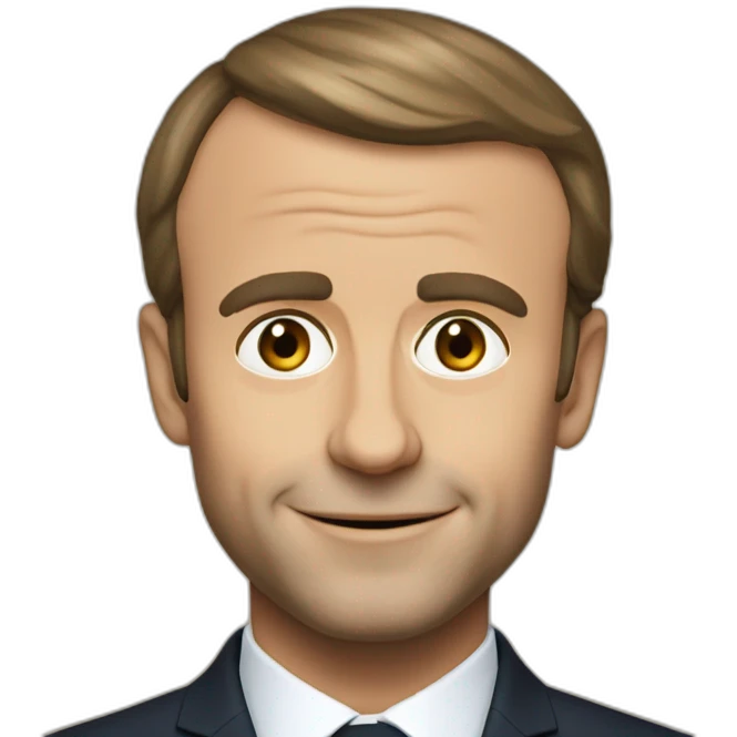 Emmanuel Macron emoji