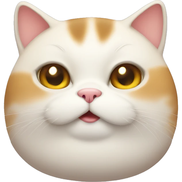 chubby cat emoji