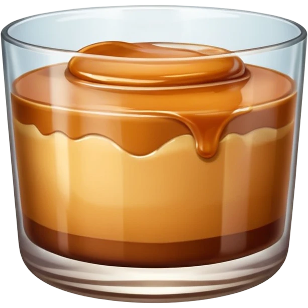 caramel pudding emoji