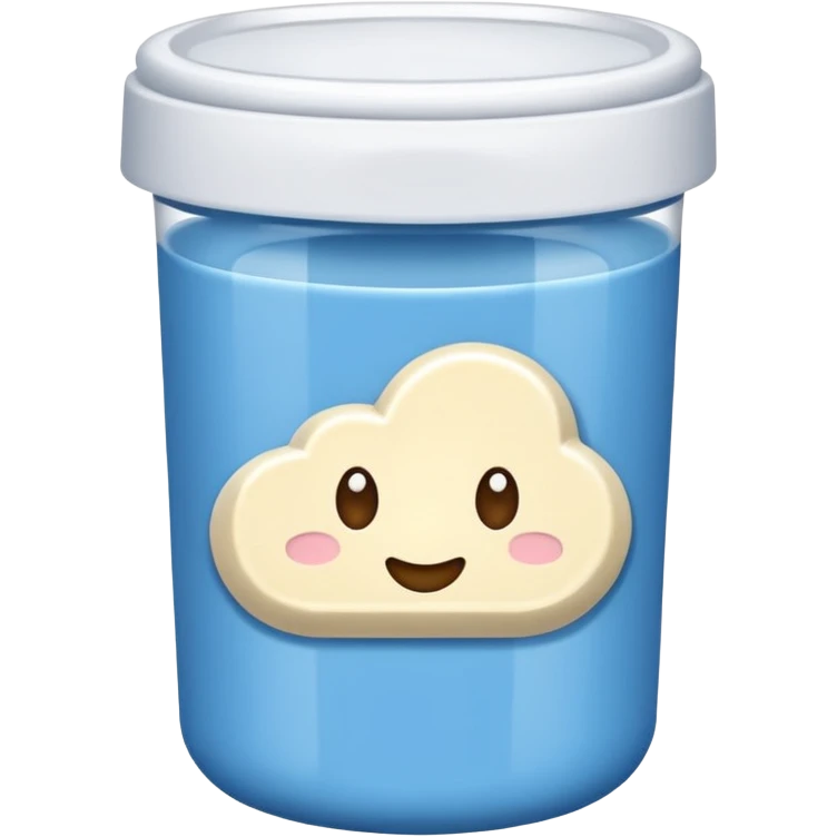 bote de colágeno en polvo emoji