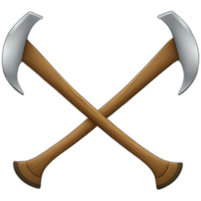 Crossed axes  emoji