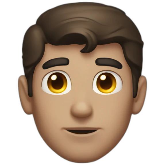 superman glowing eyes emoji