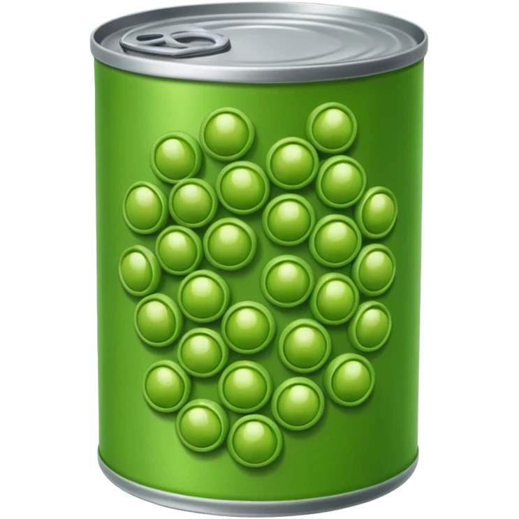 green peas can emoji