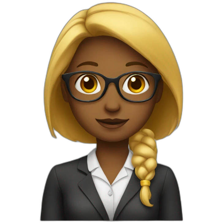 girl-teacher-blackboard emoji