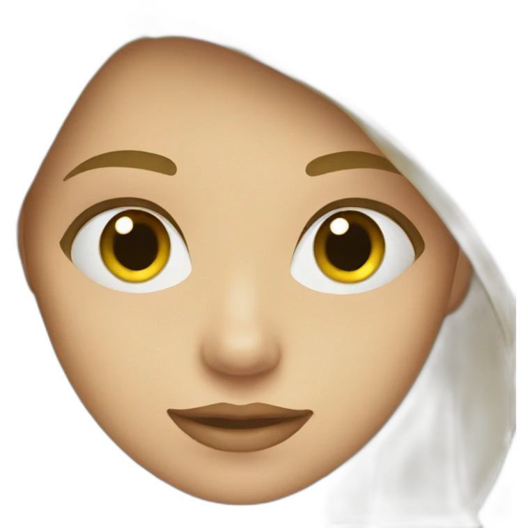 Blonde girl with duck emoji