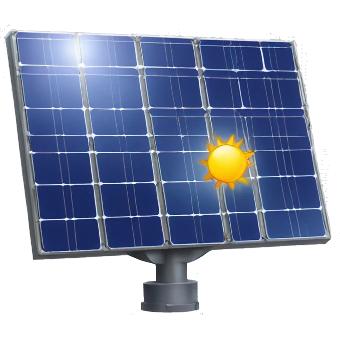 Solar panel emoji