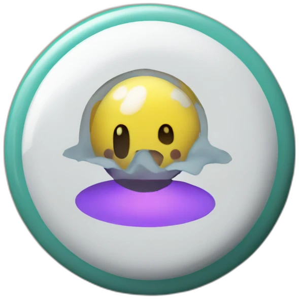 Confirm Button Pokemon Badge  emoji