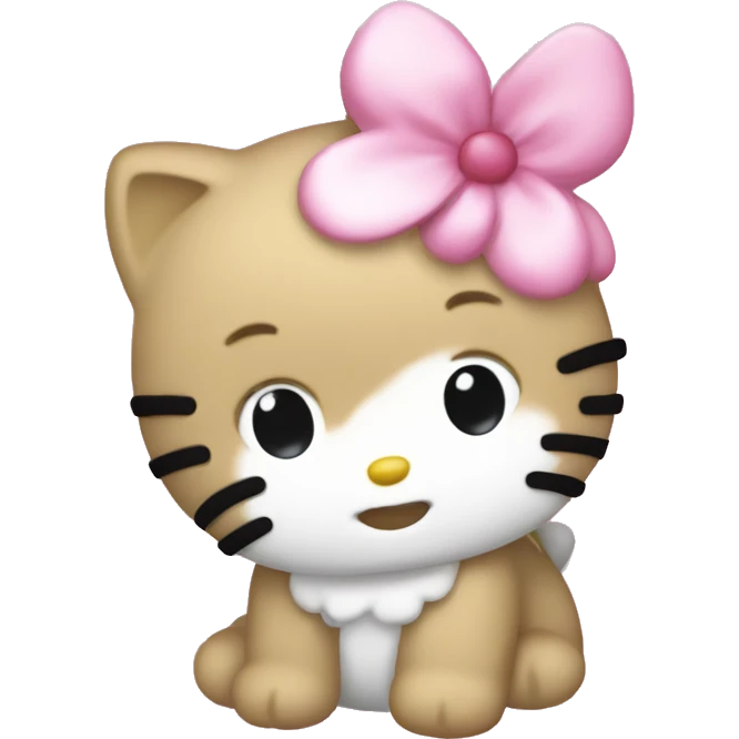 Hello kitty emoji