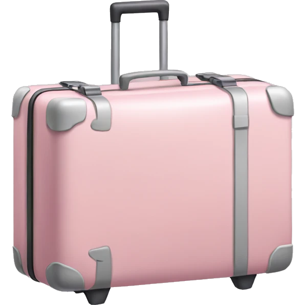 light pink baggage  emoji