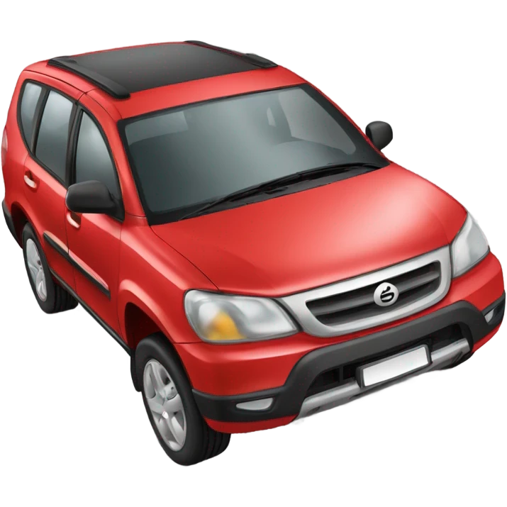 Forat Bravo car form 2008, red color emoji