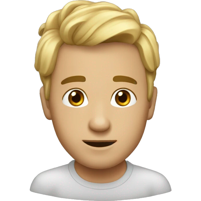 Кореянка делает селфи emoji