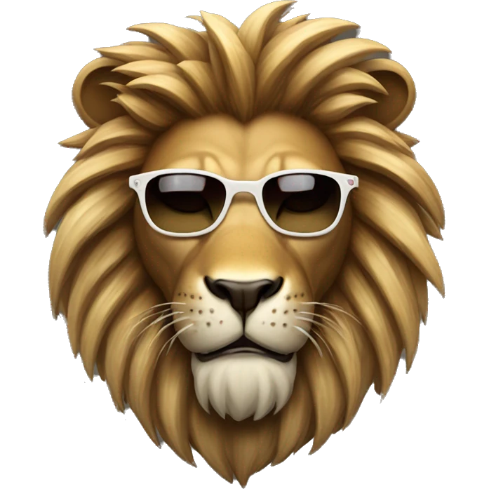 A stylized lion, possibly with sunglasses or a crown, representing the "Savage" aspect of the community. emoji