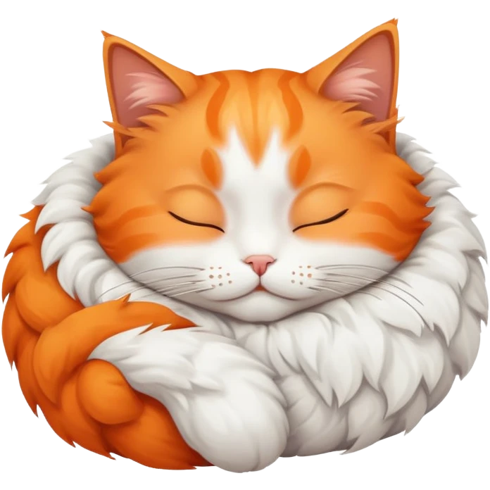 یه گربه خوابالو emoji