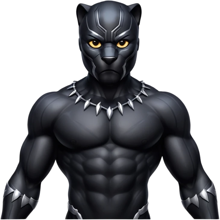 Black panther from far emoji