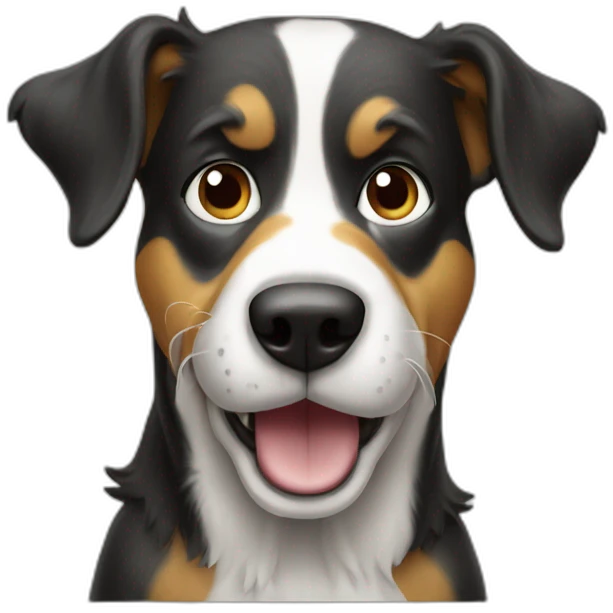 Aussie dog peeing emoji