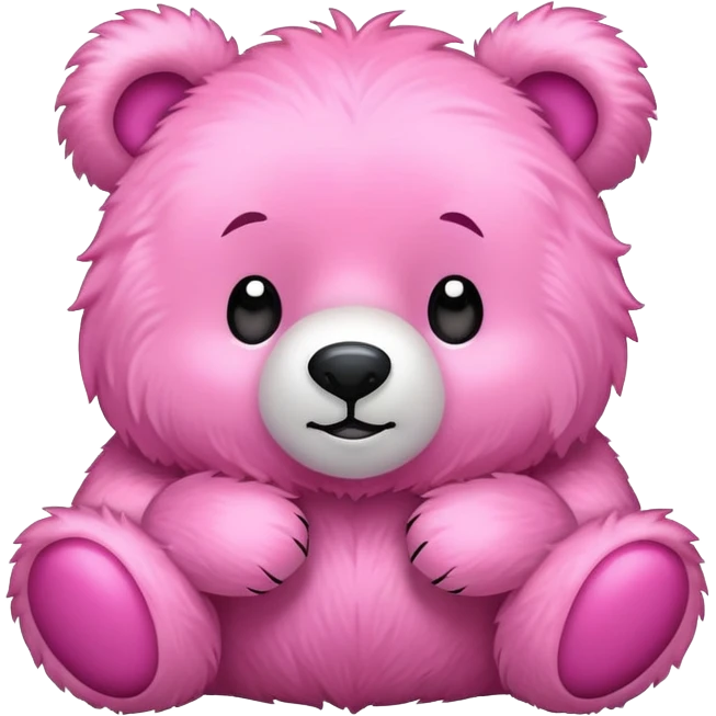 oso rosa emoji
