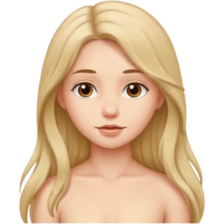 Naked girl  emoji