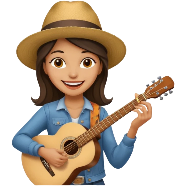 Street Music Performer woman emoji