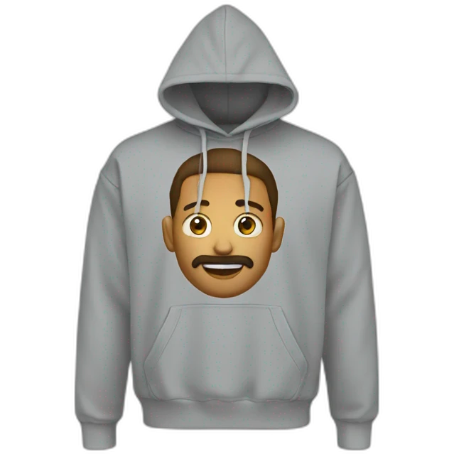 men Hoodie emoji