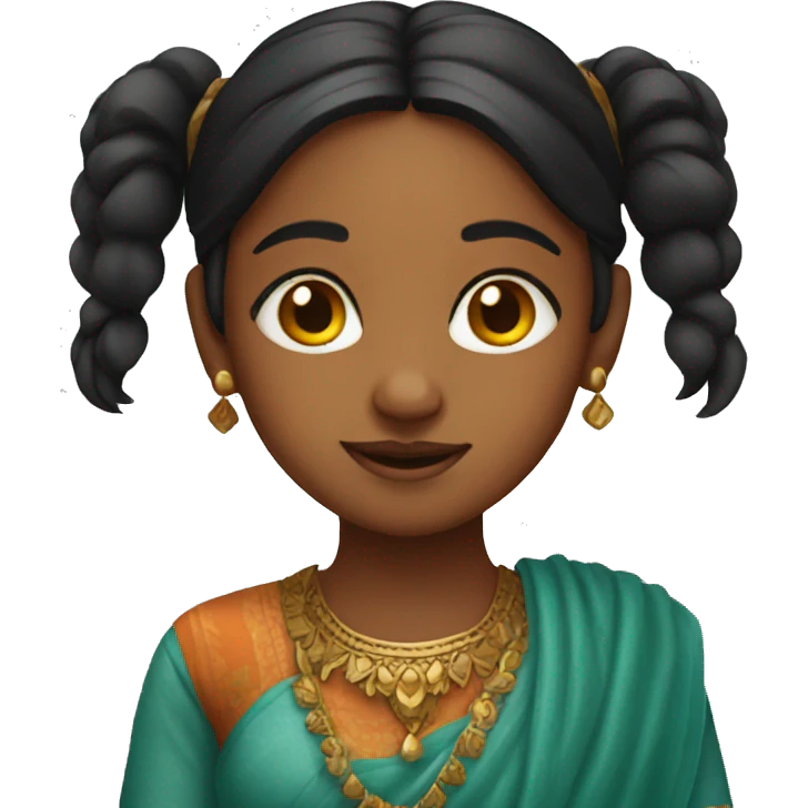 Indian girl emoji