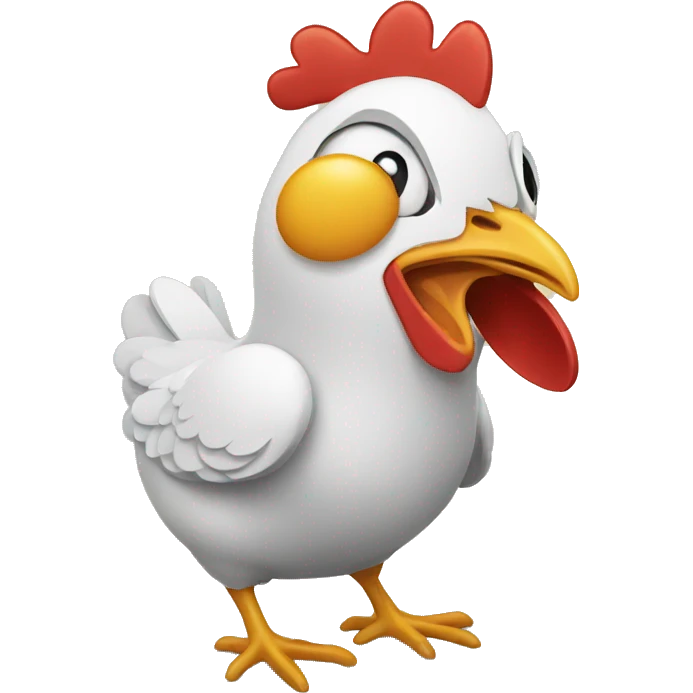 chicken emoji