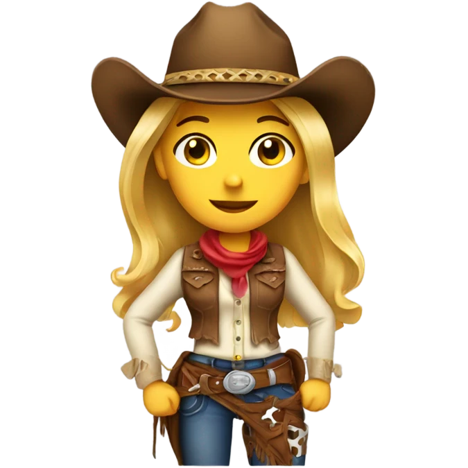 Cowgirl  emoji