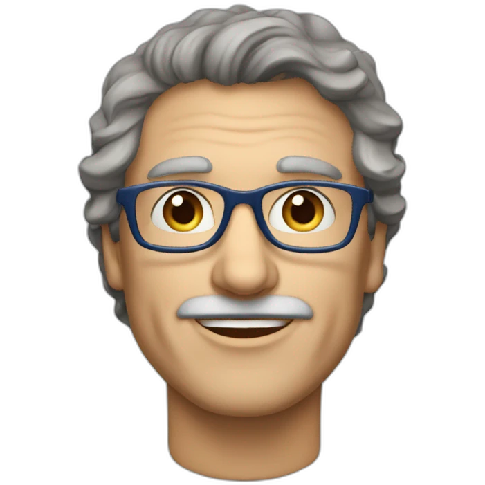 Older-Handsome-Caucasian-man-dark-brown-wavy-hair-blue-eyes-glasses emoji