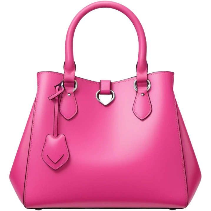 bright pink picotin bag emoji