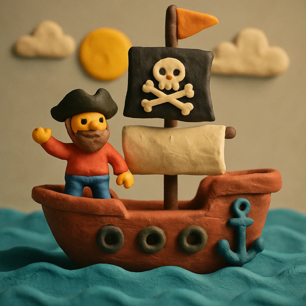 pirate ship emoji