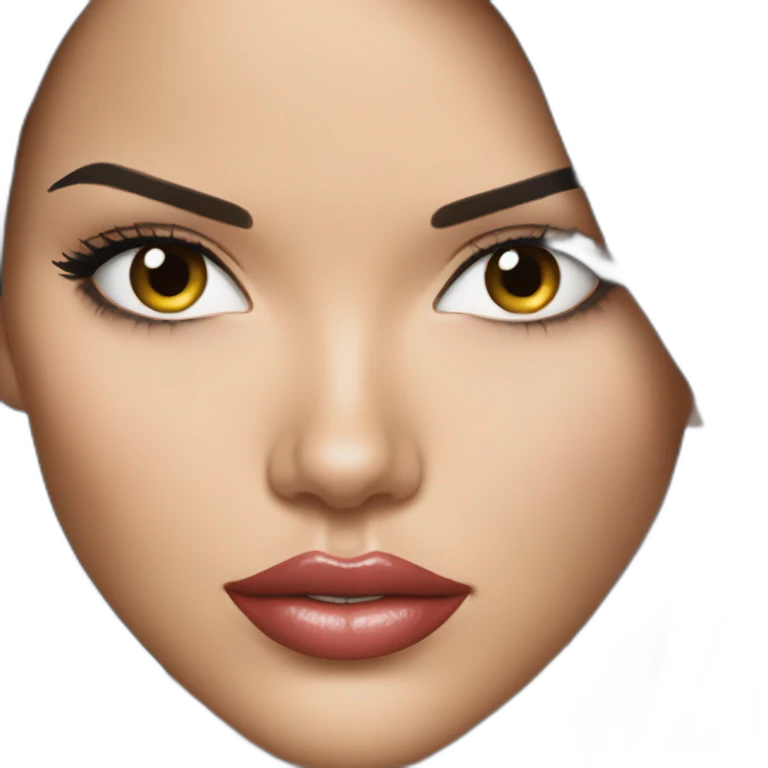 Adriana Lima emoji