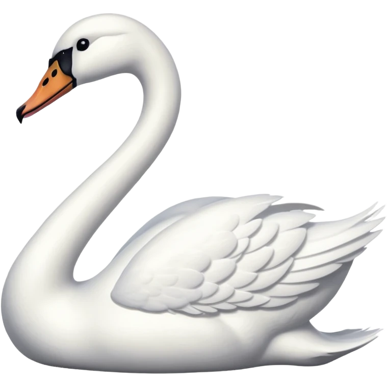 white swan emoji