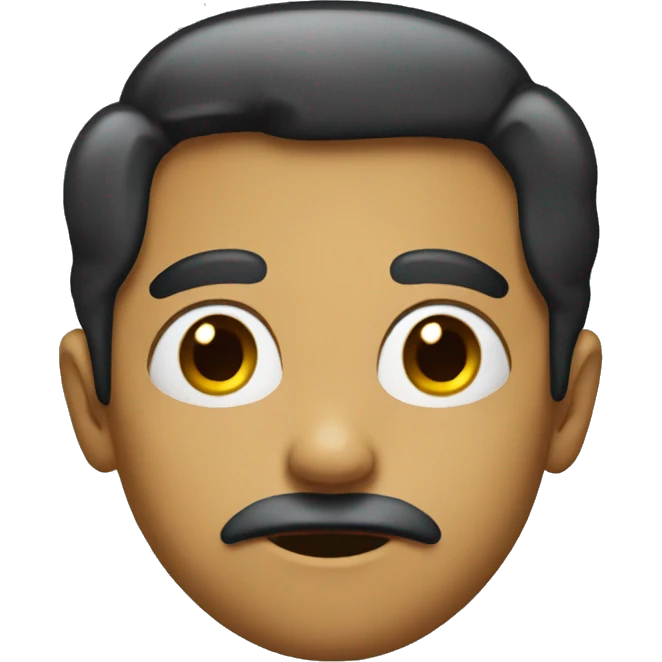 Judgemental face  emoji