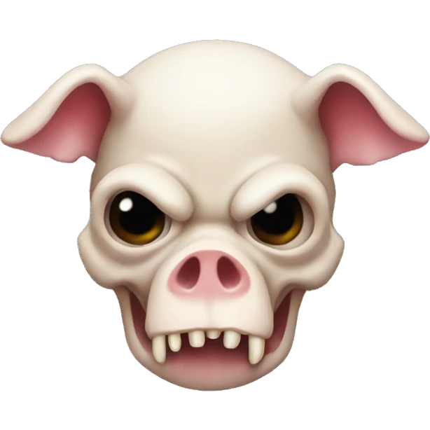 skull pig emoji