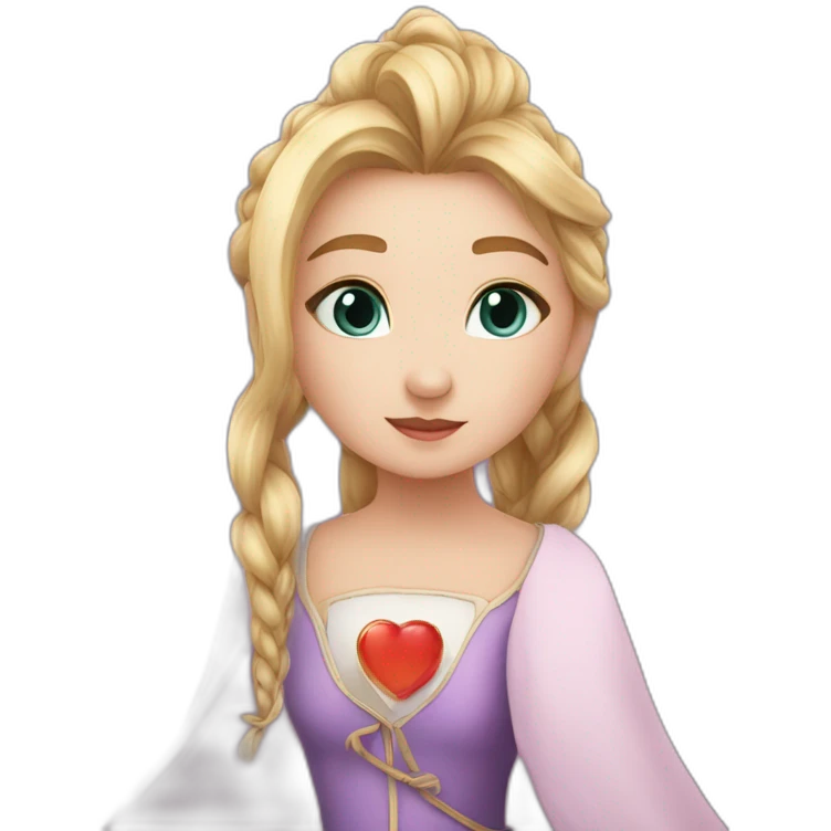ein Herz aus Fantasie emoji