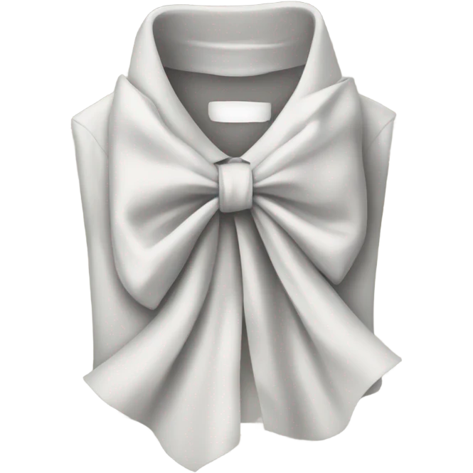 Bow shirt  emoji