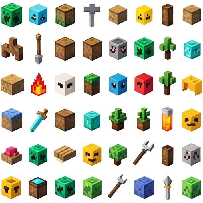 minecraft items emojis emoji