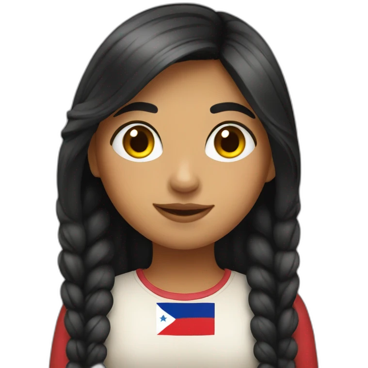 Chilean girl emoji