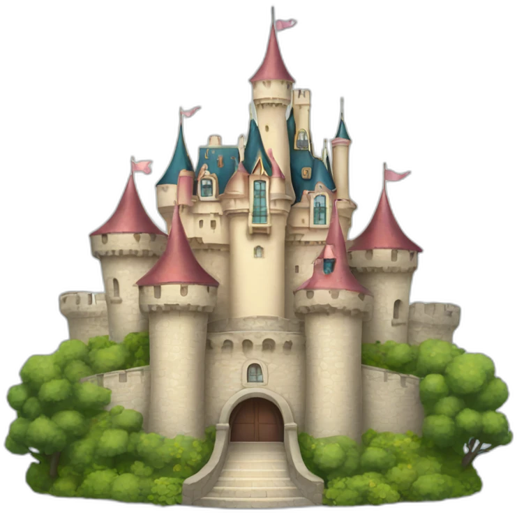 chateau de disney emoji