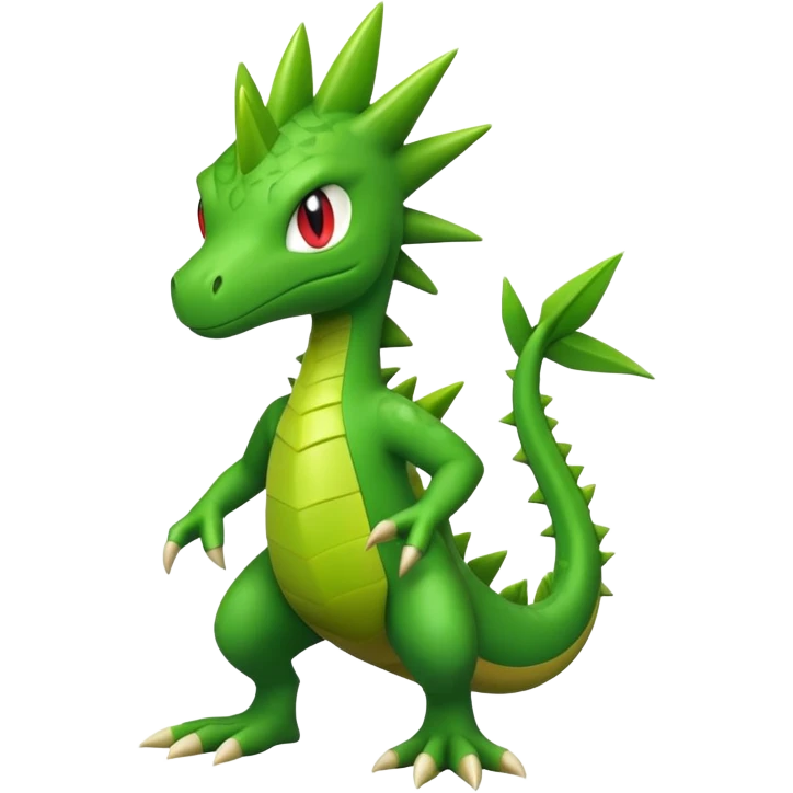 Grovyle (full body)  emoji