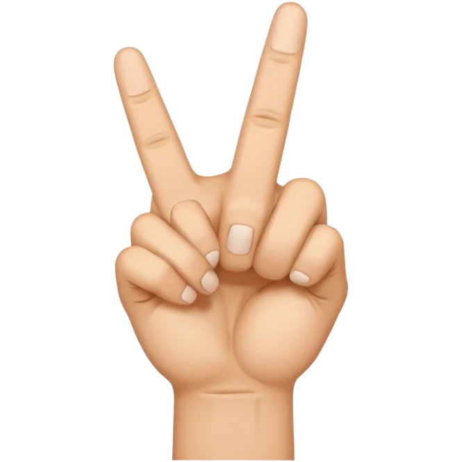 Middle finger  emoji