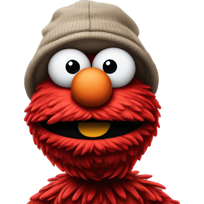 ganster elmo emoji