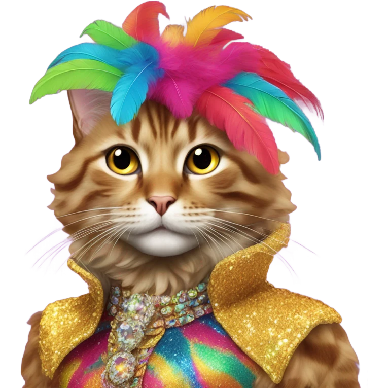 Cat Drag queen  emoji