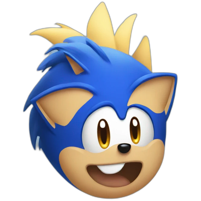 Pregnant Sonic emoji