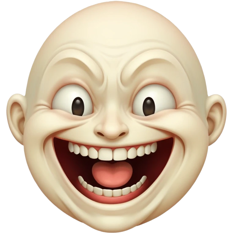 cursed laughing face emoji