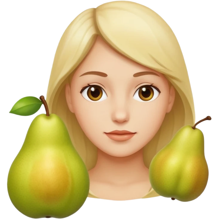 Rabatt with flash and pear emoji