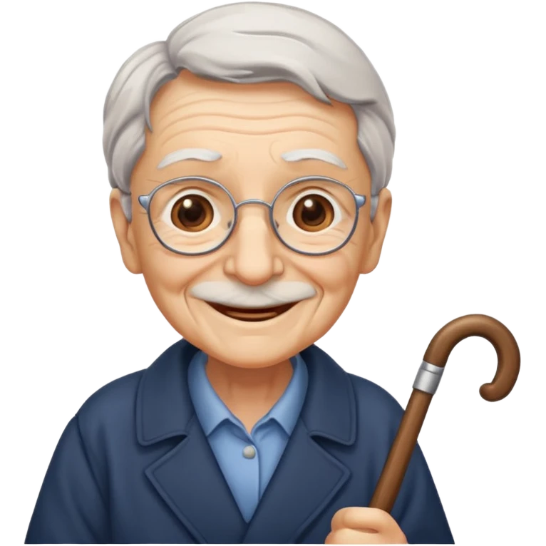 old earth with cane emoji