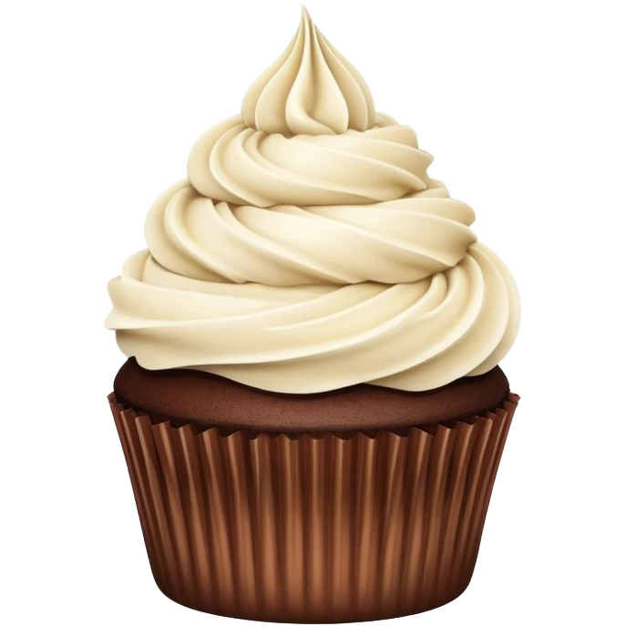 Baileys milkshake chocolate cupcake  emoji