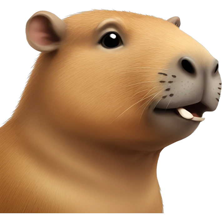 Capybara With muscles emoji