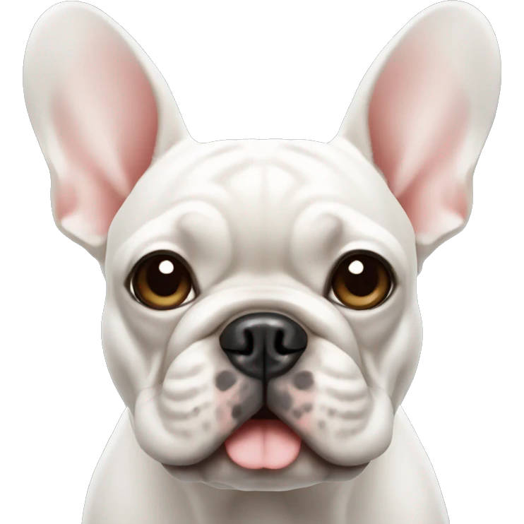 French bulldog  emoji